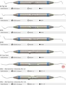 Instrumentos quirúrgicos dentales manuales más vendidos de Gracey, curetas dentales de cuchillas largas, escaladores quirúrgicos calientes, instrumentos de fuente de alimentación - Product Image 3
