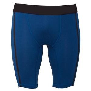 Venta caliente personalizado hombres hasta la rodilla pantalones cortos de compresión patrón de rayas transpirable Spandex tela pantalones cortos de compresión en venta - Product Image 1