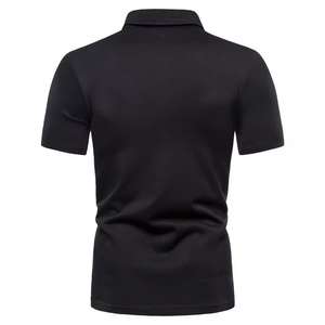 Hombre personalizado Polo Camisetas Panel de trabajo de alta calidad por encargo elegante precio al por mayor ropa de calle Polos - Product Image 2
