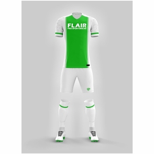 Meilleure qualité 100% polyester maillot de football conception personnalisée court avant coupe automatisée confort respirant Service OEM disponible - Product Image 4