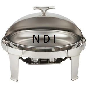 Buffet Food Display Casseroles Serving Chafing Dish Luxury Home Hotel Restaurant <b>Catering</b> Food Warmer Serving Chafing Dish - Product Image 6