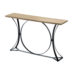 Meubles nouveau design, vente en gros directement d'usine, table console murale en bois avec plateau en bois, intérieure et extérieure, faite à la main - Product Image 1