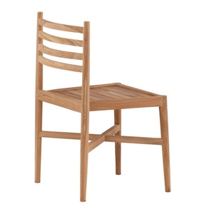 Chaise de loisirs à manger de taille personnalisable Mobilier en bois de pin durable Chaise en bois de qualité 2 Made in Vietnam Style design minimaliste - Product Image 1