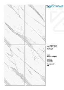 Carreaux de porcelaine GVT PGVT brillants de la série Endless 600x1200mm et 600x600mm exportateurs Inde meilleure tuile d'exportation brillante - Product Image 6