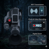 Monocular Térmico de Visión Nocturna 640x512, Largo Alcance 2500m LRF, Sytong FM06-50LRF, Infrarrojo Digital 50Hz para Caza