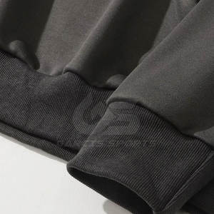 Pull à capuche en coton mélangé avec strass pour hommes à la mode avec design scintillant et style de mode urbaine décontracté - Product Image 6