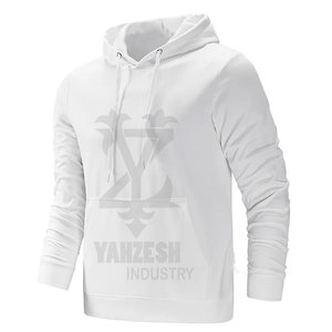 Venta al por mayor de los hombres Slim Fit gimnasio sudaderas con capucha logotipo impreso personalizado sudaderas con capucha en blanco para la impresión digital de invierno - Product Image 5