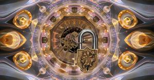 High Quality Vintage Style Handmade Hanuman ji Golden Padlock with Keys Functional Steel Door and Key <b>Lock</b> - Product Image 4