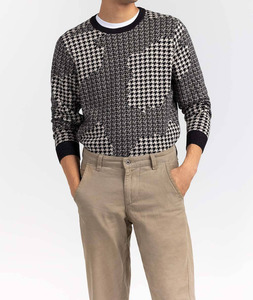 Pull à col roulé tendance pour hommes, manches longues, coupe ajustée, tricoté avec fonction anti-rétrécissement Hiver - Product Image 5