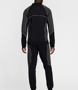 Wholesale Customizable Men's Training Track <b>Pants</b> Sets Stand Collar Zipper Outerwear Base Layer Sweat Suits Wholesale - Product Image 5