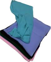 Hijab islamique en mousseline de soie légère de haute qualité, long de 200 cm, uni, pour femmes, accessoire de mode musulmane pour la vie quotidienne