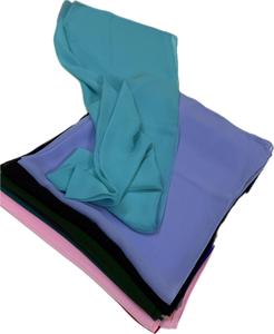 High Quality Lightweight <b>Chiffon</b> Islamic Hijab <b>Scarf</b> Long 200cm Women's Plain Shawl Spring Muslim Fashion Accessory AHE Model - Product Image 3
