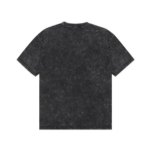 Haute qualité 100% coton lourd 300 GSM lavé à l'acide T-Shirt surdimensionné goutte épaule Vintage lavé Boxy Tee pour hommes imprimer - Product Image 6