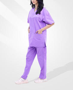 Nouveauté 2026 – Tenues d'été médicales unisexes personnalisables en polyester et élasthanne pour médecins et infirmières – Ensembles de blouses et pantalons de clinique - Product Image 3