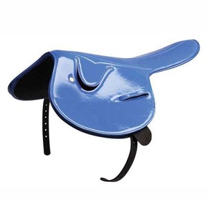 Premium Horse Saddle Comfortable Leather Western Riding Saddle Adjustable Stirrups Padded Seat Plastic <b>Tree</b> for Ranch Training - Product Image 2