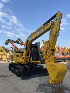 Excavadora de Orugas Usada Komatsu PC130 de 13 Toneladas, Equipo Hidráulico Usado para Movimiento de Tierras, PC130 - Product Image 3