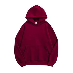 Sudadera con capucha cuadrada personalizada para hombre, poliéster/algodón, ajuste extragrande, impresión Digital, ropa de invierno bordada, 340g - Product Image 2