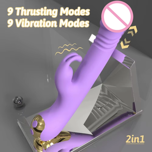 Massage Femme Sextoys G Spot Lapin Rapide Poussée Gode Vibrateur DILDO SEX TOY pour Femmes Vagin Clitoris Stimulation - Product Image 5