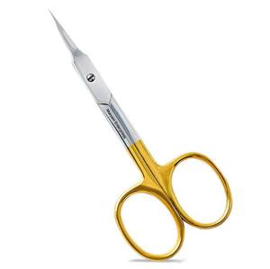 Tijeras de belleza para uñas de alta calidad de estilo Ruso, logotipo personalizado, Tijeras para uñas para cutículas, hoja curva de acero inoxidable, punta fina, Pakistán - Product Image 6