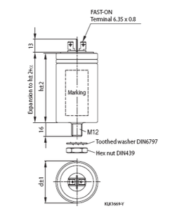 ตัวเก็บประจุฟิล์ม MKP400-1 5.0 kVAR 400V 50/60Hz โซลูชั่นปรับปรุงคุณภาพไฟฟ้า B32340C4052A000 - Product Image 5