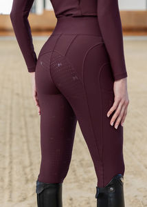 Leggings Profesionales de Equitación para Mujer, Pantalones de Spandex con Malla Elástica Transpirable y Agarre de Silicona, Diseño Personalizado - Product Image 5