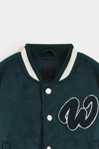 เสื้อแจ็คเก็ตแขนยาวเสื้อโค้ทฤดูหนาวเสื้อแจ็คเก็ตเบสบอลเลตเตอร์2025สไตล์มหาวิทยาลัย - Product Image 3