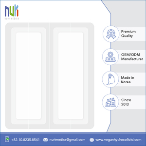 แผ่นไฮโดรคอลลอยด์สำหรับวีแกนแผ่นแปะแผลขนาด25x70มม. แผ่นแปะสิวสำหรับแต่งแผล100% โลโก้ได้ตามต้องการ - Product Image 5
