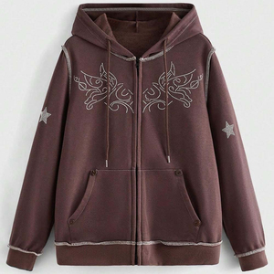 Sudaderas con Pedrería Unisex de Estilo Único, Alta Calidad, Ligeras, Invierno, 100% Algodón, Último Diseño, Manga Larga para Hombre, OEM - Product Image 1