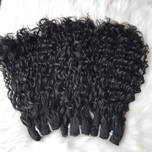 ผมต่อเวียดนามแท้ 100% เกรด 12A แบบตรง สีดำธรรมชาติ  จัดเรียงเกล็ดผมอย่างดี  พร้อมเชือกปิดผม  แบบ Super Drawn ผลิตด้วยเครื่องจักร - Product Image 1