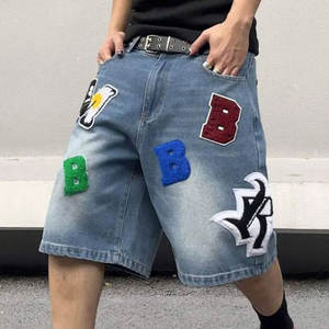 Pantalones cortos de mezclilla de estilo único para hombres de secado rápido y transpirables tamaños personalizados disponibles a pedido para hombres pantalones cortos de mezclilla - Product Image 5