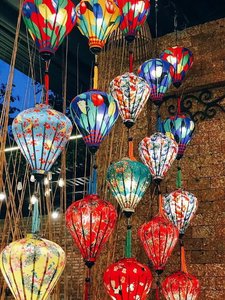 Lanternes en soie de style classique pour la décoration en 2025 Lanternes pliables rondes les plus vendues Lanternes en soie traditionnelles de Hoi An - Product Image 4