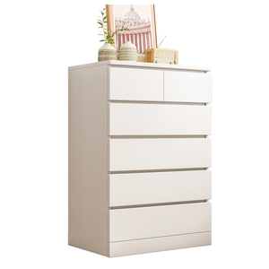Mobile Svedese in Legno Massello Moderno Multifunzionale <span class=keywords><strong>con</strong></span> 5+ Cassetti, Ante a Pannello Liscio e <span class=keywords><strong>Ripiani</strong></span> per Soggiorno - Product Image 1