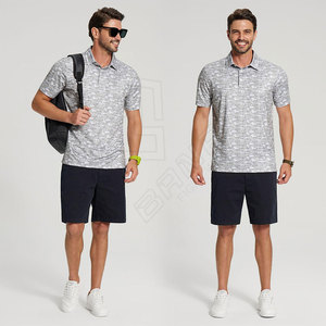 Nuevo último diseño de algodón para hombres para polos para verano Patrón sólido Camisetas de lona con logotipo para hombres - Product Image 1