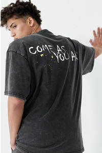 Camiseta de algodón con estampado de pantalla de seda personalizada, camisetas con estampado de ácido, precio al por mayor, DTG, DTF - Product Image 4