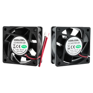 Cox cox 6025 חשמלי dc מאוורר צירי צירי 5v-24v 60x 60x 25mm עבור סיר ממיר & מדפסת 3D oem/odm - Product Image 6