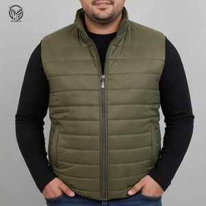 Chaleco Acolchado con Cierre, Invierno, Ecológico, Transpirable, Secado Rápido, 100% Poliéster, Ropa Exterior para Hombre, Servicio OEM 2025 - Product Image 6