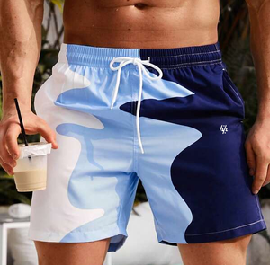 Active Gym Shorts Mens Shorts Grey Hot New Casual Print Customize OEM Spandex Anti Technics Logo <b>Layer</b> Style Time - Product Image 4