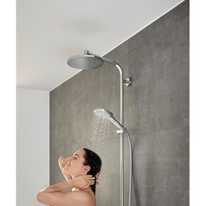 HANSGROHE Raindance Select E 120 3 jets, douchette à main en acier inoxydable chromé, nettoyage facile, design moderne pour salle de bain et toilettes - Product Image 4