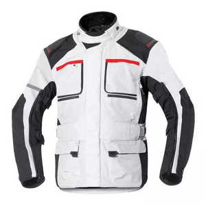 Chaqueta de motociclista para hombre, chaqueta impermeable de motociclista textil con protección blindada CE - Product Image 4