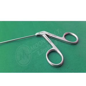 Pinces de biopsie ovale manuelles ENT pour micro-laryngoscopie, longueur de travail 25 cm/250 mm et instruments chirurgicaux pour gorge 2 mm - Product Image 4