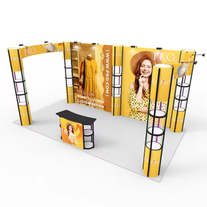 "Exhibición de aluminio Gabinete acrílico iluminado con retroiluminación y estantes de almacenamiento Twist Lock" - Product Image 3