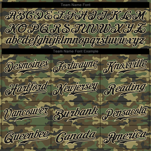 Haute qualité confortable bonne qualité personnalisé cousu camouflage noir-crème sport pull sweat au service à capuche - Product Image 6