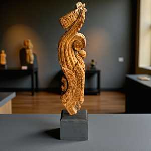 Soporte de Madera Antiguo para Conectores y Soportes de Estantes - Product Image 2