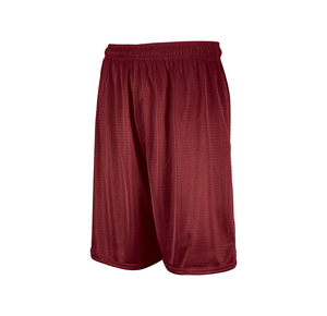 Custom 100% Polyester Athletic Mesh Basketball <b>Shorts</b> Vintage Streetwear <b>Zip</b> Pocket Drawstring Tackle High Street OEM <b>Men</b> - Product Image 6