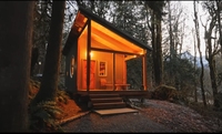 Mountain Tiny Wooden House/Timber Frame Cabin for Courtyard Use-Modern Design Easy Installation Hiking & Glamping