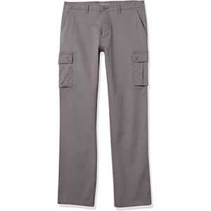 Pantalon cargo décontracté brodé pour homme - Durable, 100% coton, imperméable, design multi-poches pour le travail et les voyages - Product Image 3