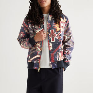 Blouson bombardier d'hiver à sublimation de qualité supérieure avec logo personnalisé pour hommes - Product Image 2