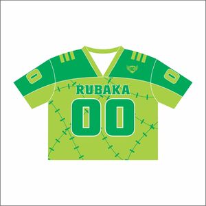 Camiseta de fútbol de malla recortada para hombre de nuevo diseño con impresión Digital Color personalizado transpirable 100% tela de poliéster - Product Image 3