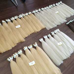 Extensiones de Cabello Humano Vietnamita 100% Virgen Natural Liso de Lujo en Color, al Mejor Precio, Cabello Remy Premium Minh Khang - Product Image 2