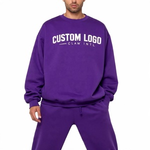 High Quality Sweatsuit Manufacturers Oversized <b>Black</b> Embroidered <b>Zip</b> up <b>Hoodie</b> and Jogger Two Piece Set Rhinestone Tracksuits - Product Image 2